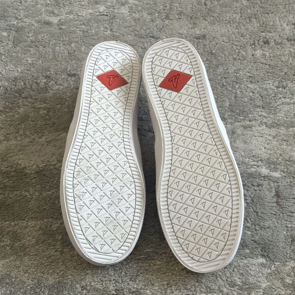 Sperry x Jaws Shoes Womens 6 Crest Vibe Red White Striped Slip On Sneakers - Picture 9 of 10